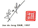 Jan de Jong Signature